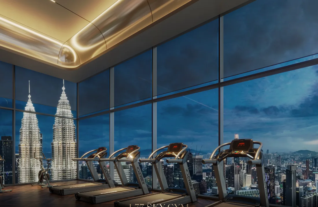 Armani Hallson KLCC gym