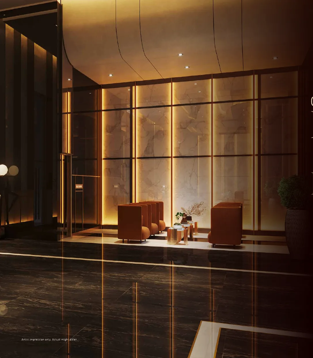 Armani Hallson KLCC show suite and sales gallery